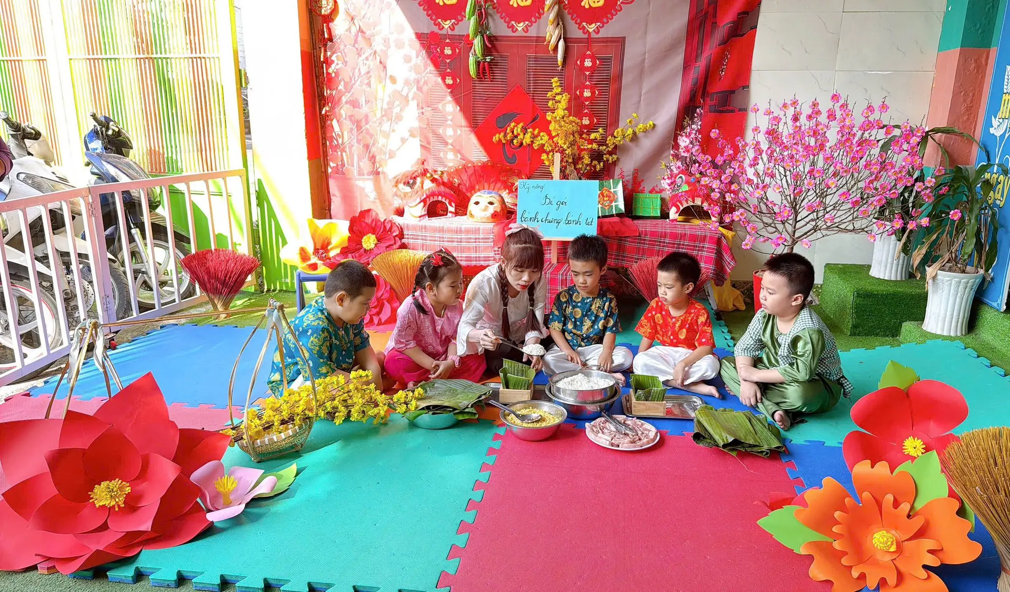 Những Hoạt Động Ngoại Khóa Thú Vị Tại Trường Mầm Non Hoa Hướng Dương 
